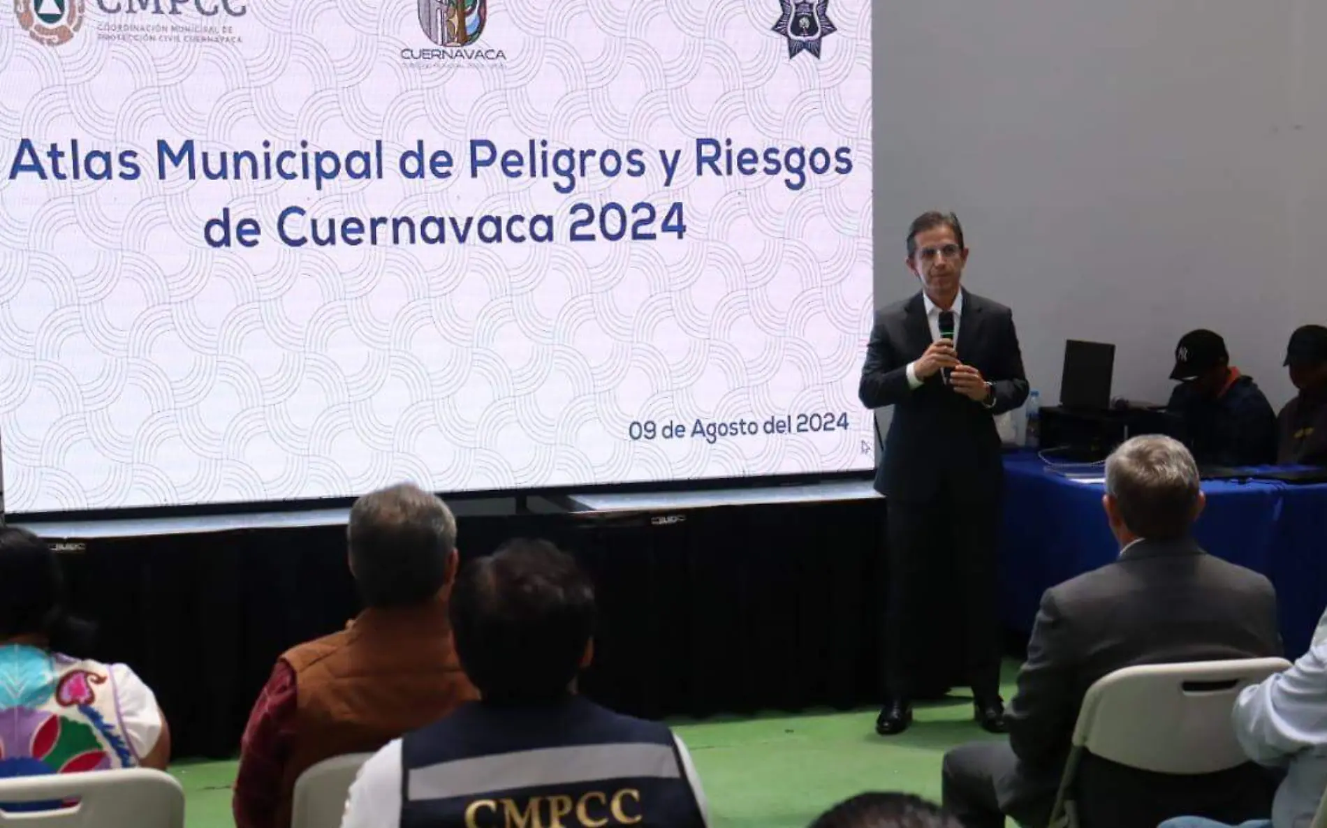 LUIS-F5EN Atlas de Riesgo, presentado en el ayuntamiento de Cuernavaca (2)